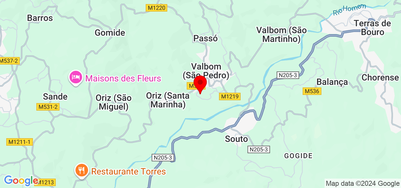 Rafael Lomba - Braga - Vila Verde - Mapa