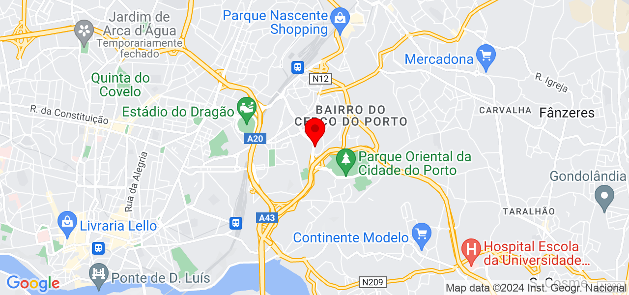 Luis Silva - Porto - Porto - Mapa