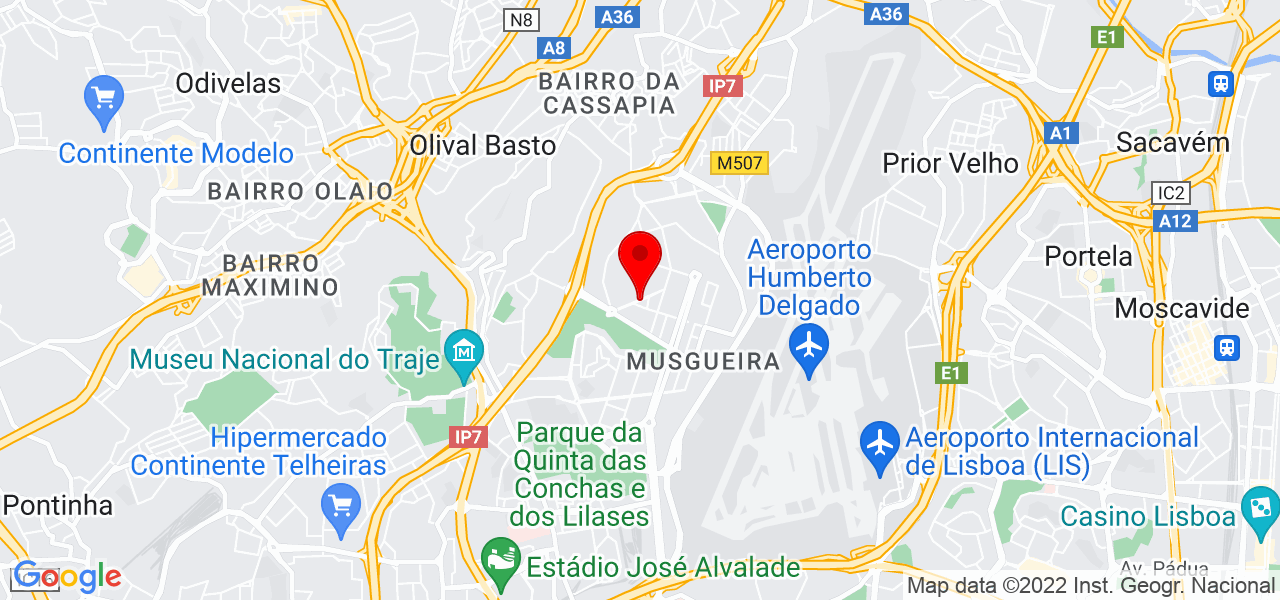 Maria Lu&iacute;s - Lisboa - Lisboa - Mapa