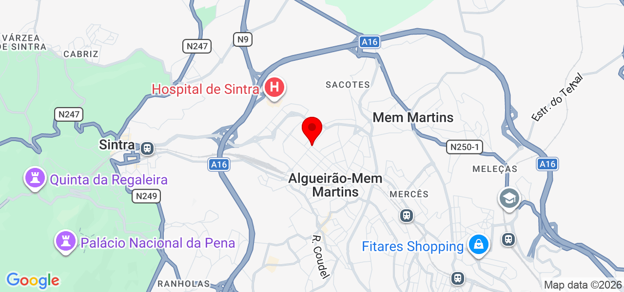 Constroi.me - Lisboa - Sintra - Karte