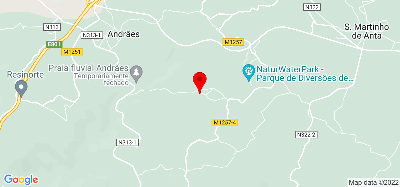 Alexandre Ribeiro - Vila Real - Vila Real - Karte