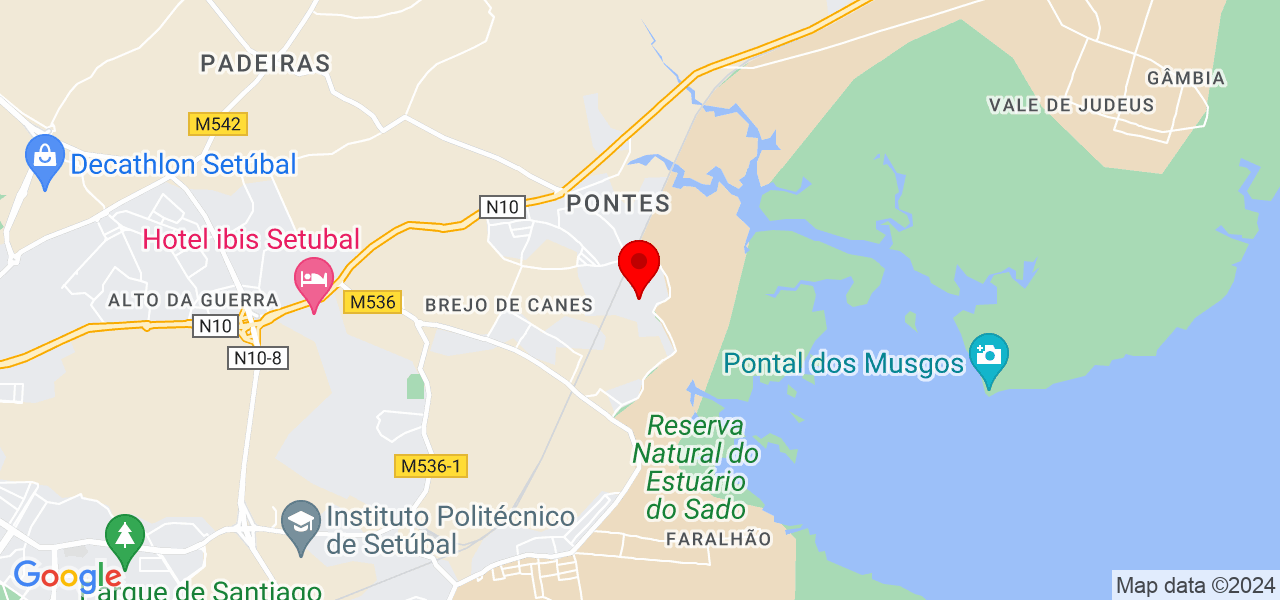 R&A Serviços - Setúbal - Setúbal - Map