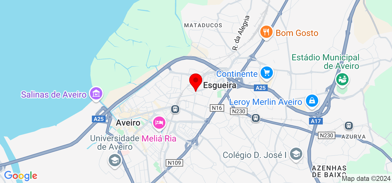 Jessica Sanó - Aveiro - Aveiro - Mapa