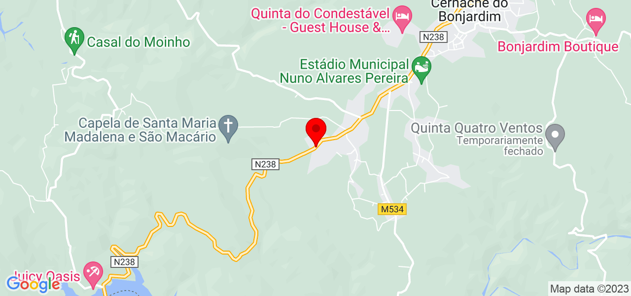 Custodio Godinho-TOPOGRAFO - Castelo Branco - Sertã - Mapa