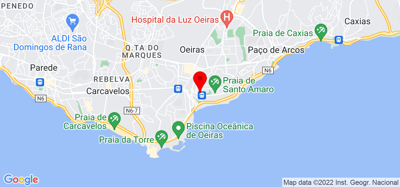 Lune - Lisboa - Oeiras - Mapa
