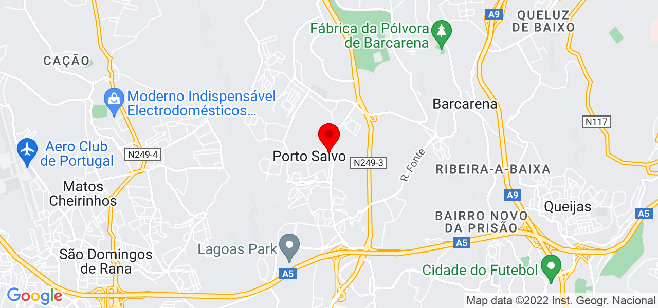 Maurilio - Lisboa - Oeiras - Mapa