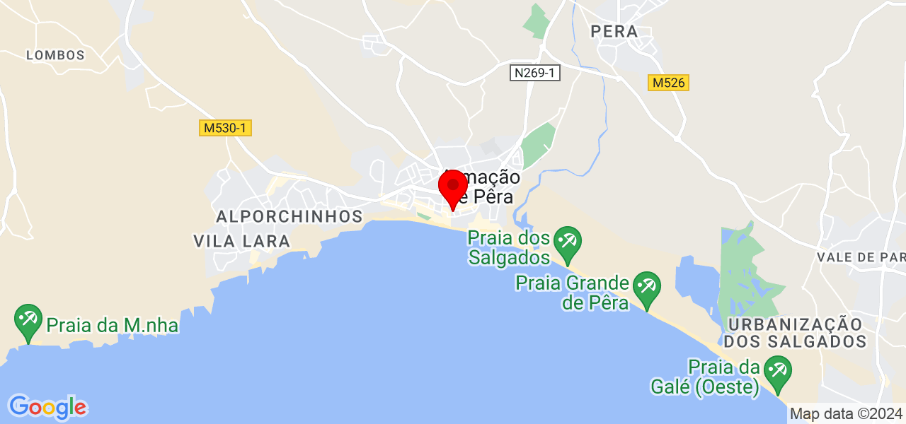 NICOLAS&PAIXAO - SERVICE.LDA - Faro - Silves - Map