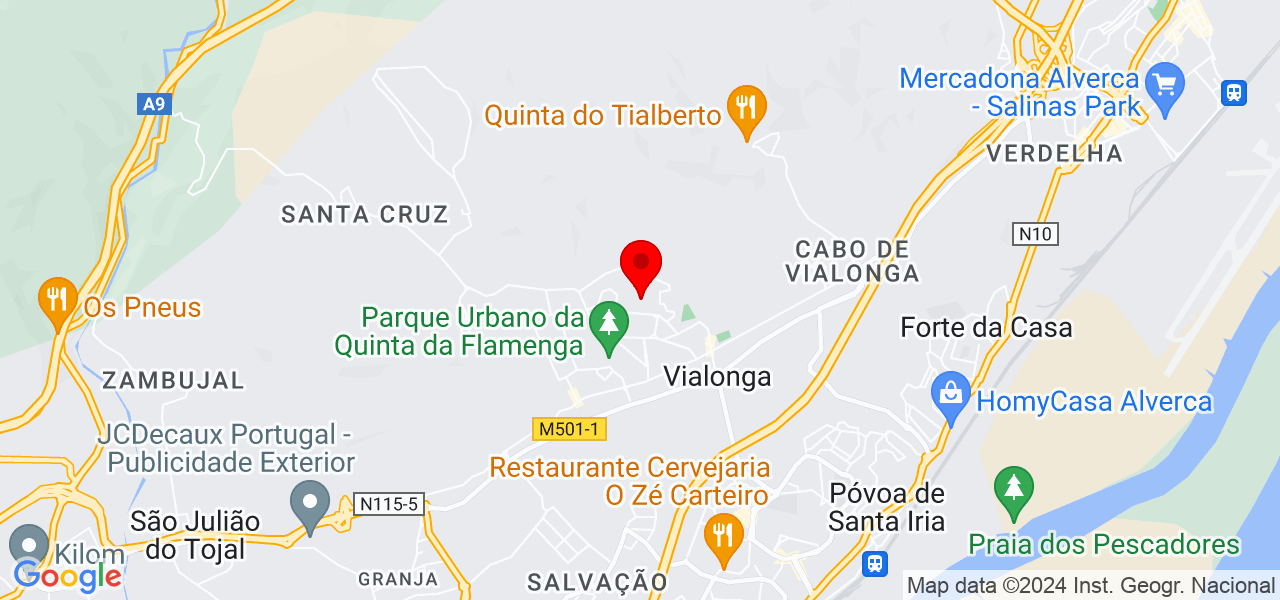 LS APOIO TÉCNICO - Lisboa - Vila Franca de Xira - Karte