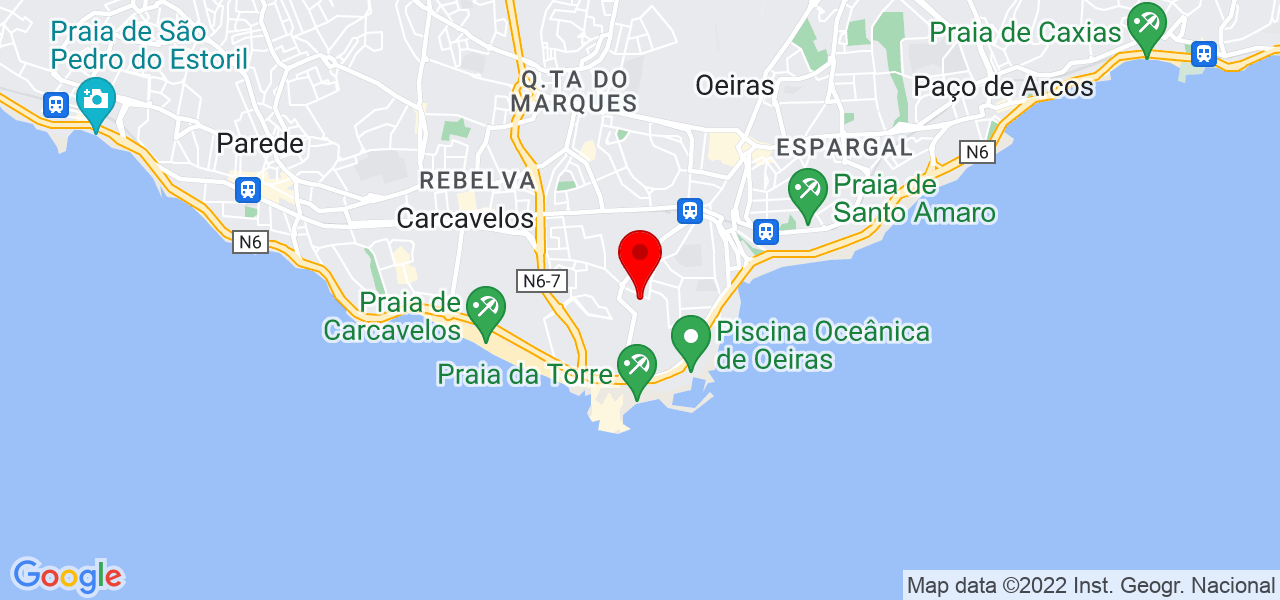 Maria Joao Correia - Lisboa - Oeiras - Mapa