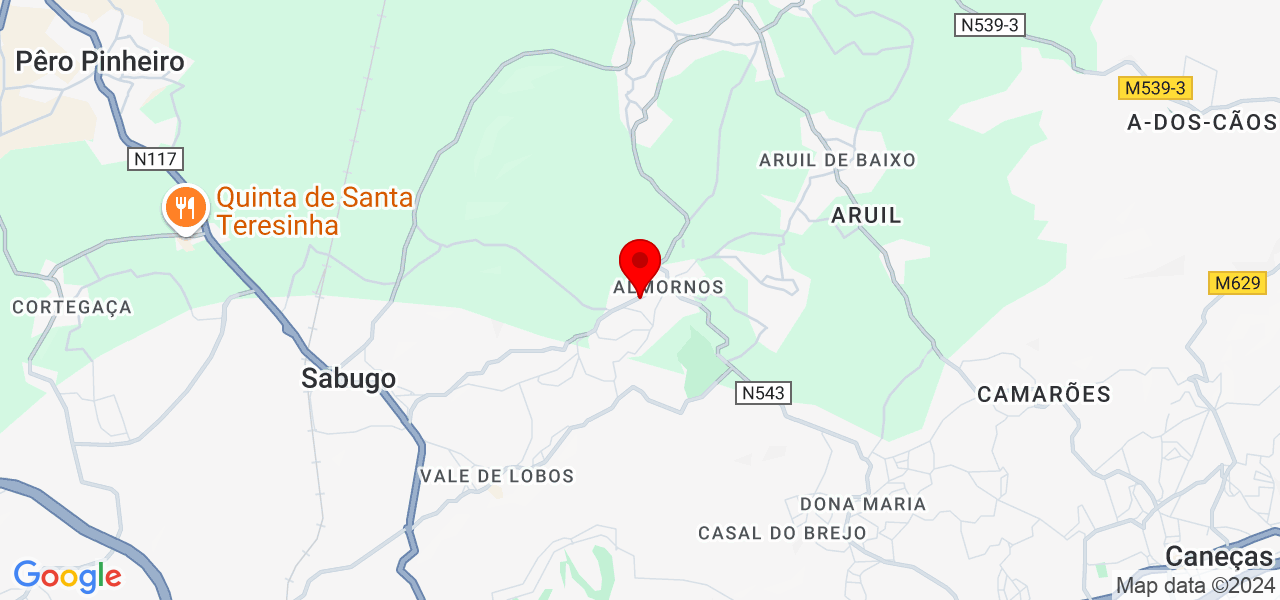 Izabela Alves - Lisboa - Sintra - Mapa