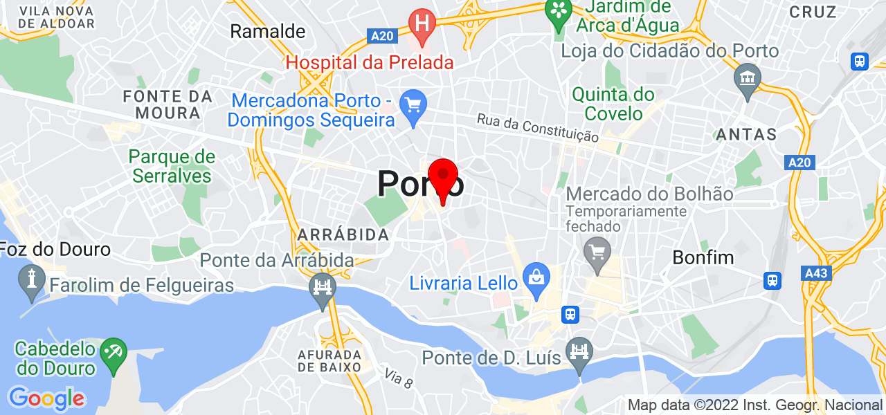 Nuno - Porto - Porto - Mapa