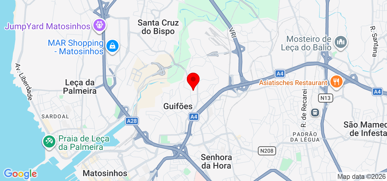 Mariana Cabral - Porto - Matosinhos - Map