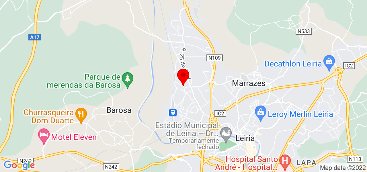 Helder Carpinteiro - Leiria - Leiria - Mapa