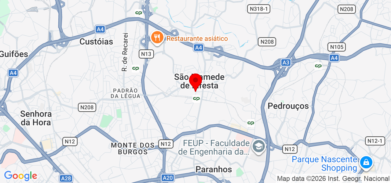 Diogo - Porto - Matosinhos - Map