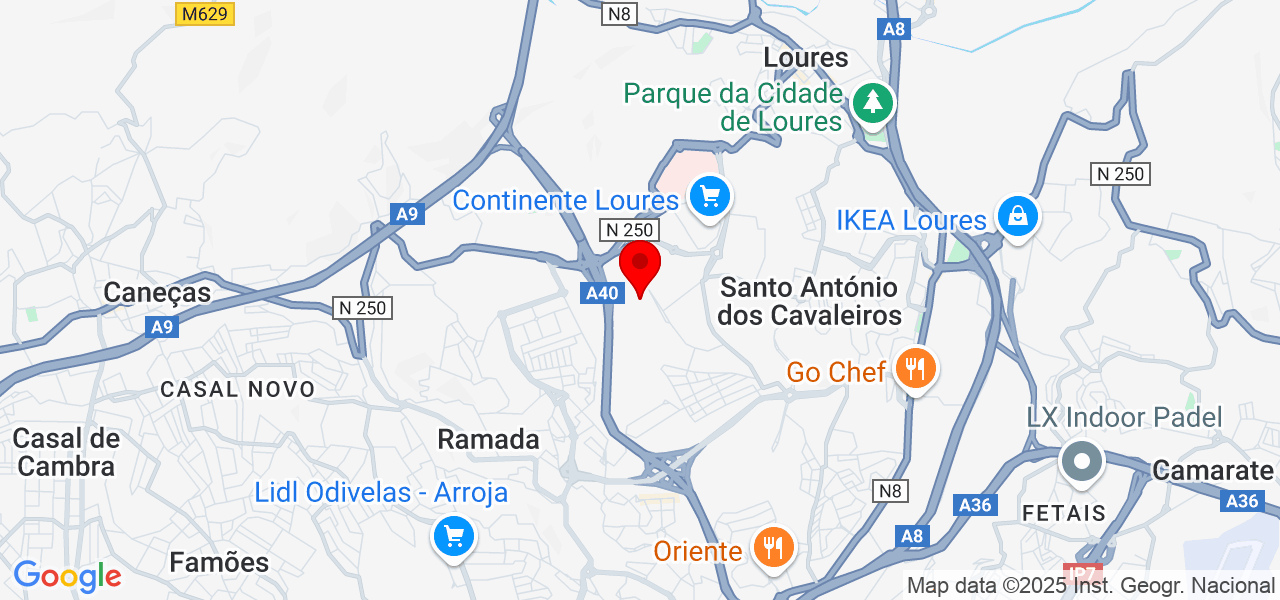 TE&rsquo;Signature - Lisboa - Loures - Mapa