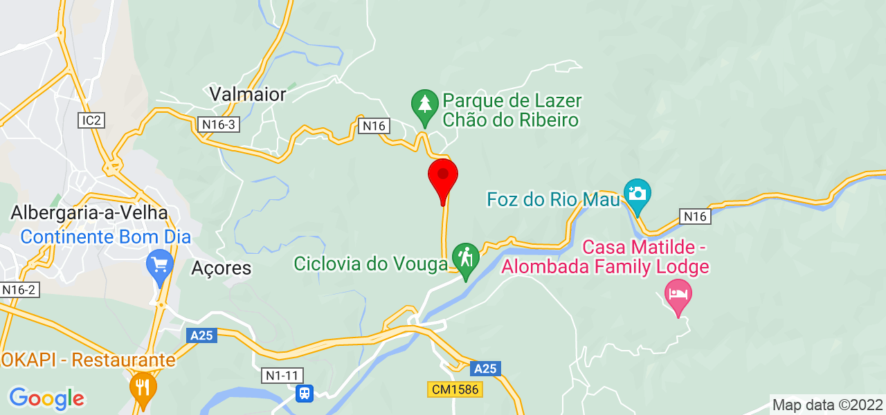 Paula - Aveiro - Albergaria-a-Velha - Mapa