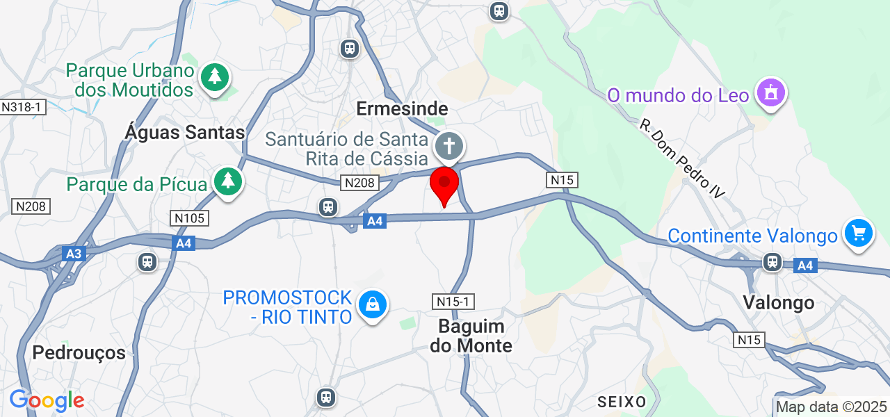 Mariana - Porto - Valongo - Mapa