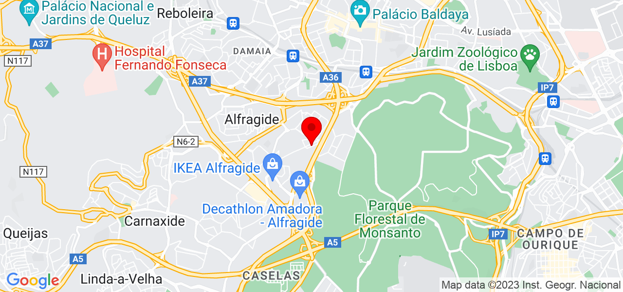 Lopes Tec - Lisboa - Amadora - Mapa