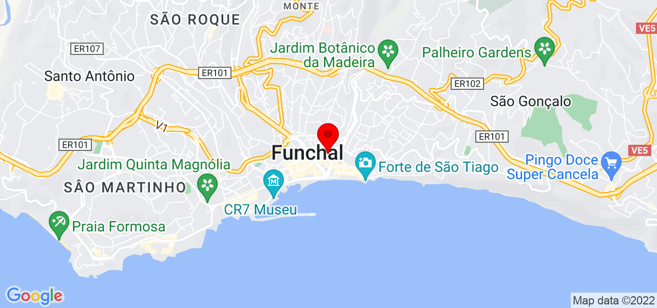 Arquitectura Viva - Madeira - Funchal - Mapa