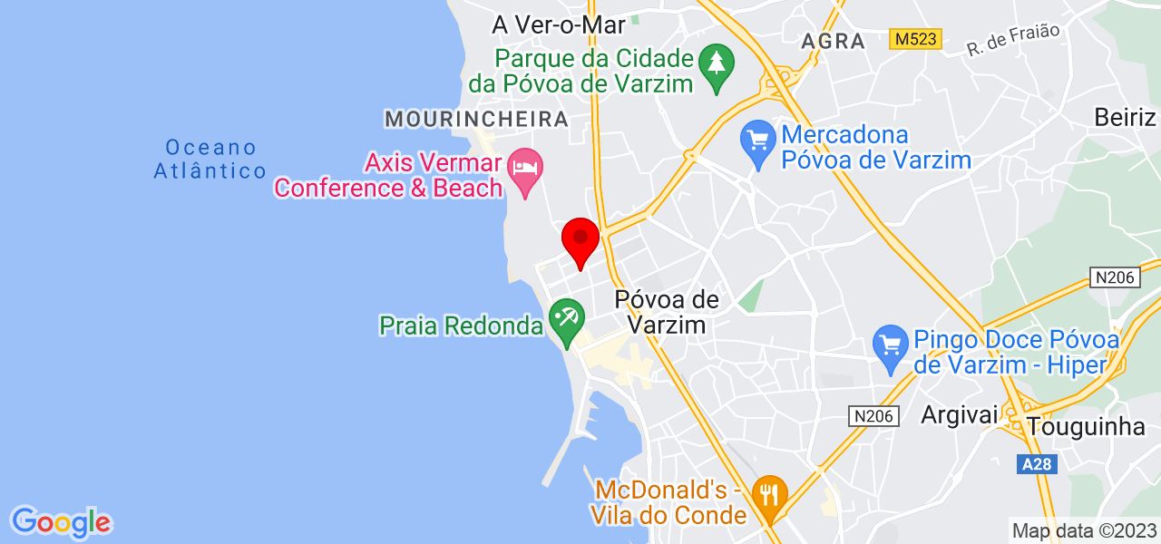Nasser - Porto - Póvoa de Varzim - Mapa