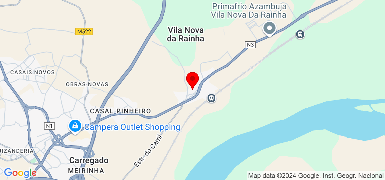 Pedro Alves - Lisboa - Azambuja - Mapa