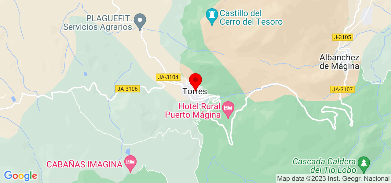 Juanjo Goterris fot&oacute;grafo - Andalucía - Torres - Mapa