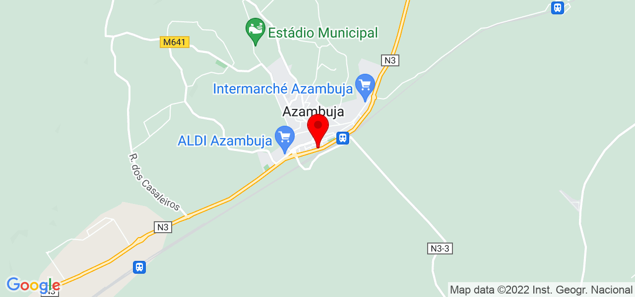 Cl&aacute;udia Maria de Oliveira - Lisboa - Azambuja - Mapa
