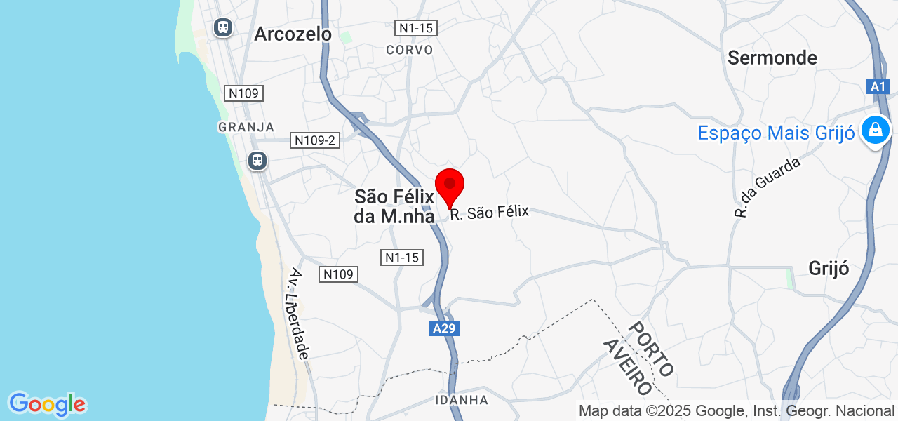 Rita Gomes - Porto - Vila Nova de Gaia - Karte