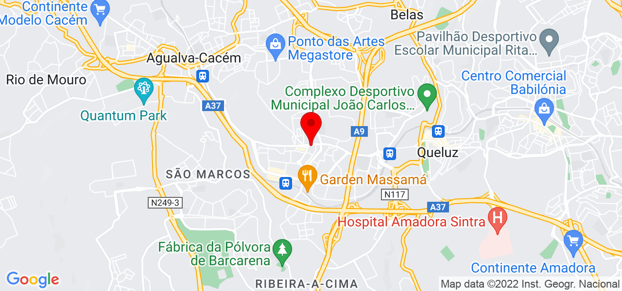 Jerzy Amaral - Lisboa - Sintra - Mapa