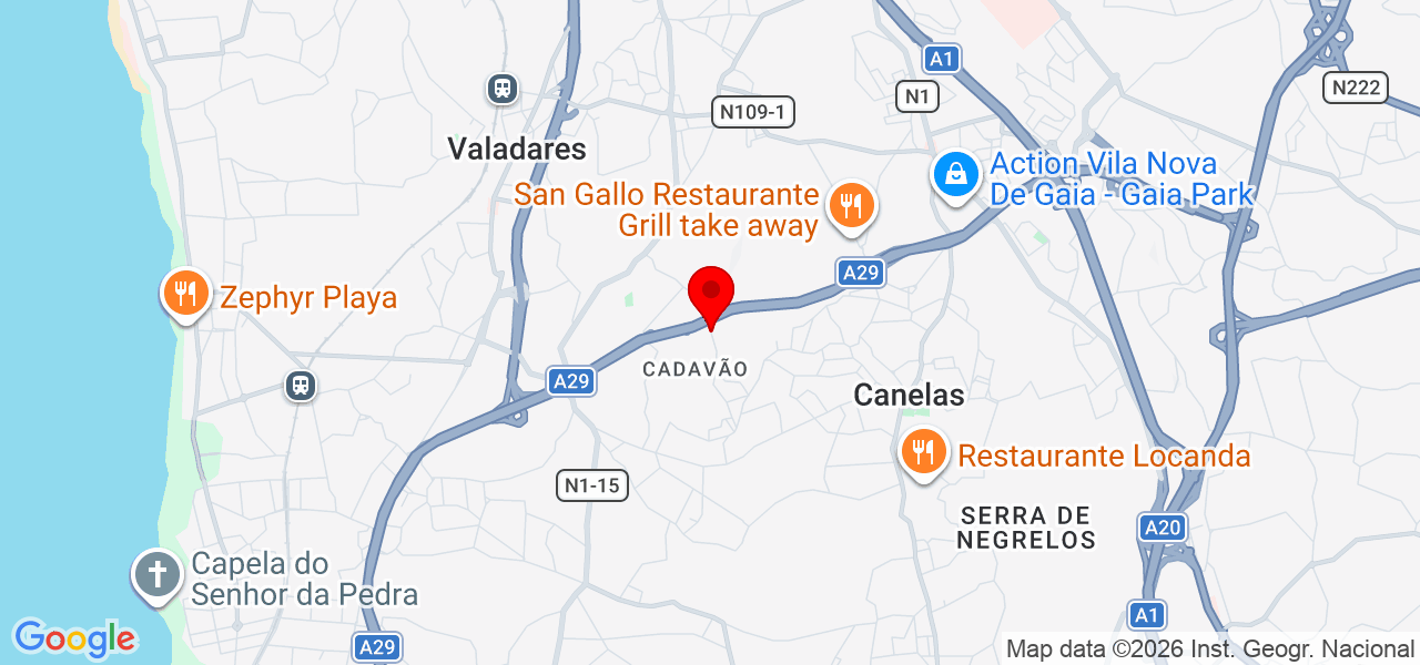 Joana Pereira - Porto - Vila Nova de Gaia - Karte