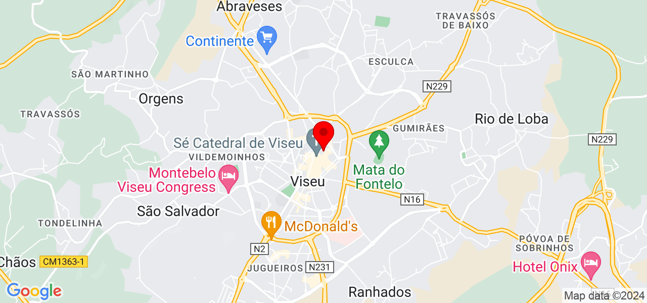 Ludmila - Viseu - Viseu - Mapa