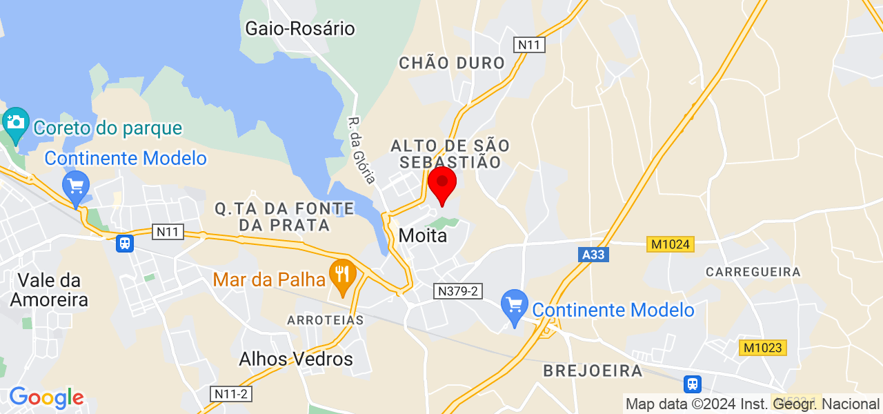 Vitor Gurgel - Setúbal - Moita - Map