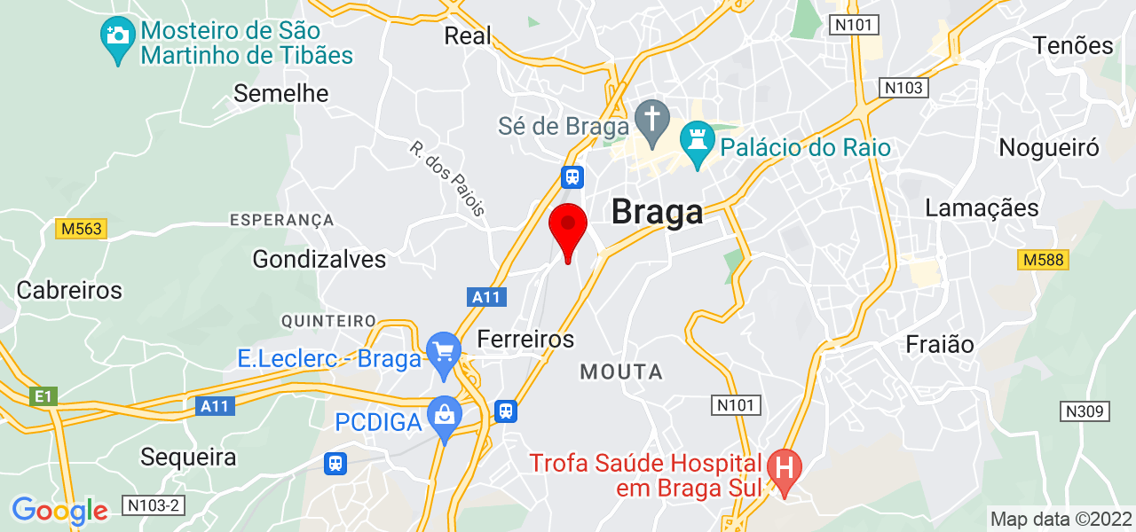 Prestige Bar Events - Braga - Braga - Mapa