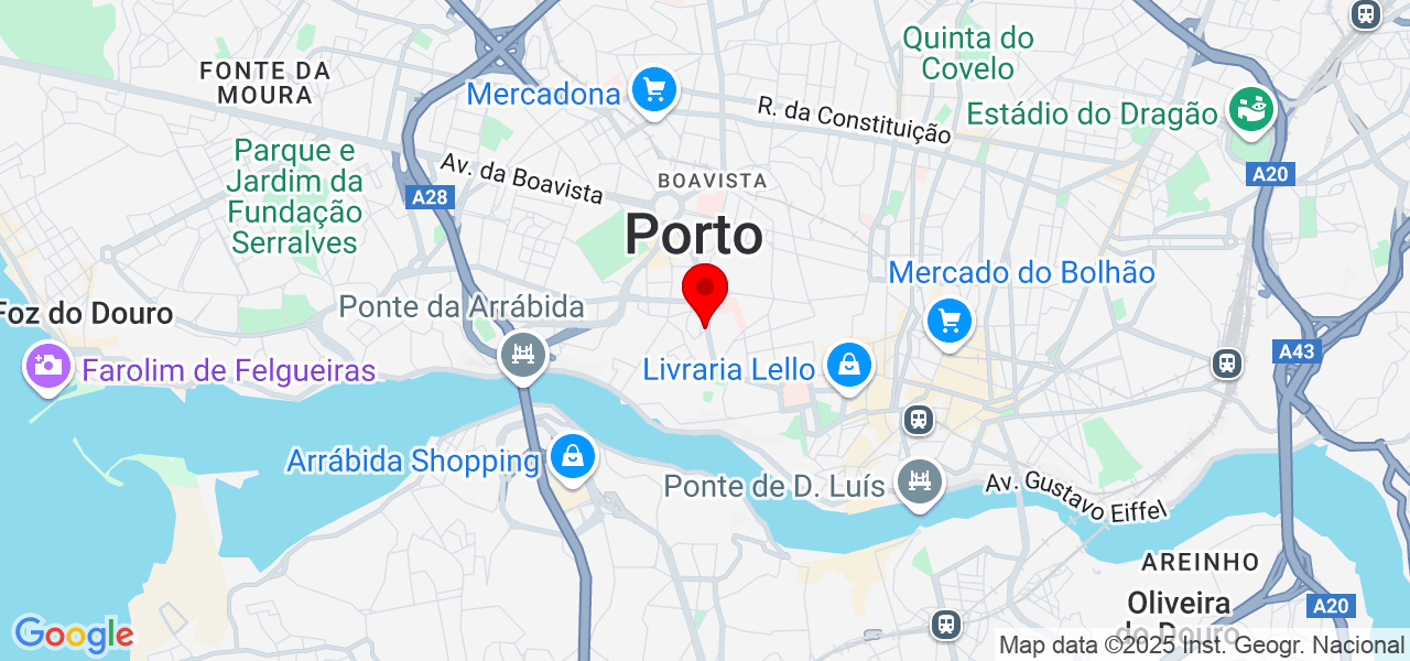 Filipe Figueira - Porto - Porto - Mapa