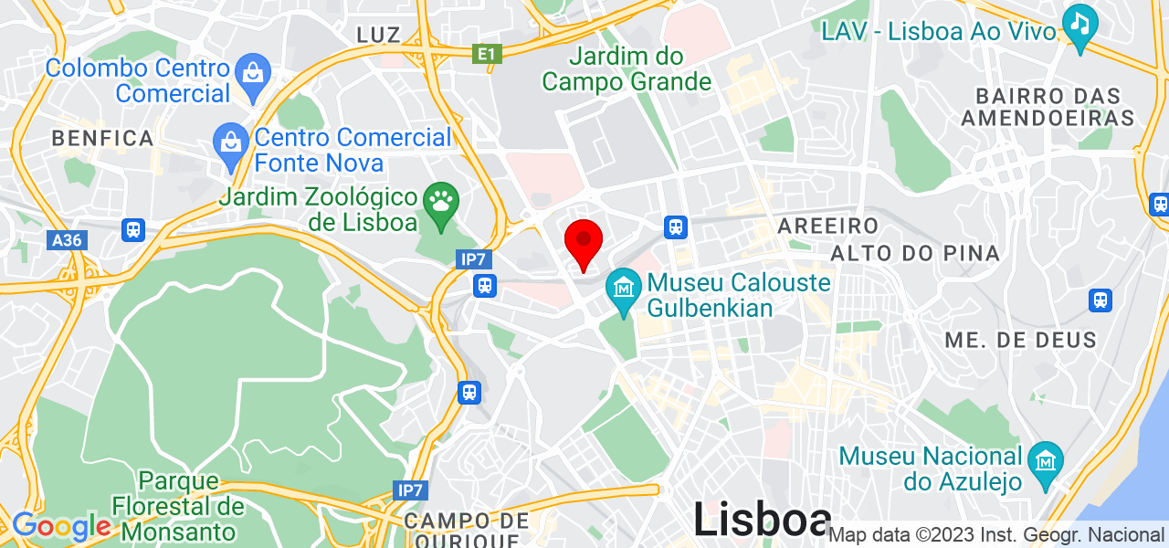 Academia Professor Voltinhas - Lisboa - Lisboa - Mapa