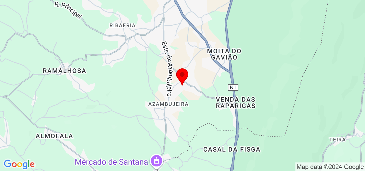 Pedro Rodrigues - Leiria - Alcobaça - Map