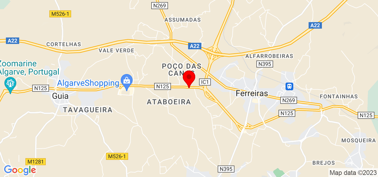 iStarTec - Faro - Albufeira - Mapa