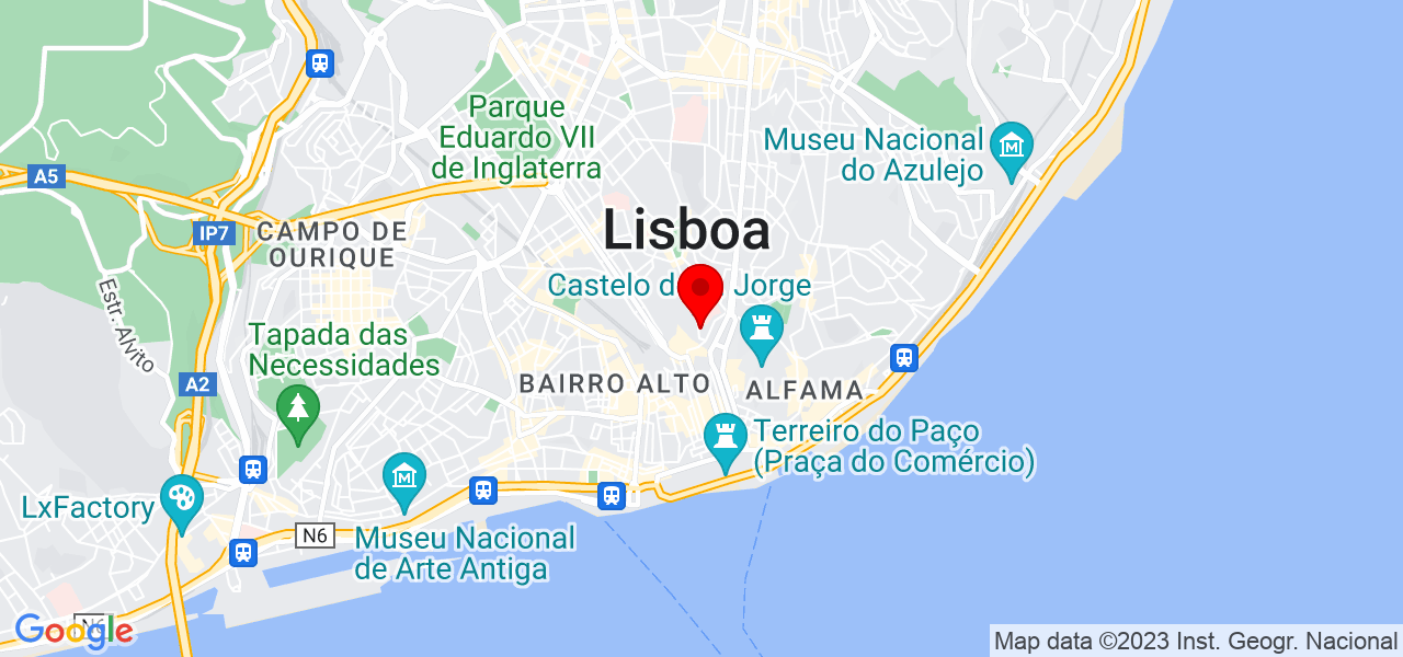 Hotel Gat Rossio - Lisboa - Lisboa - Mapa