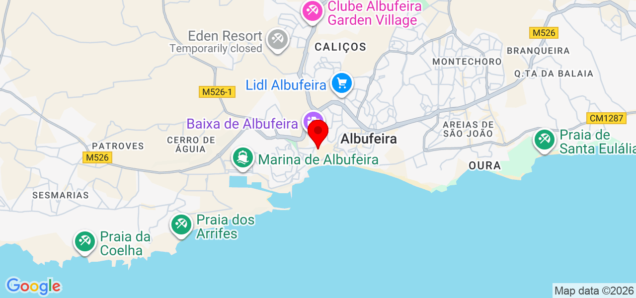 Souto remodelac&otilde;es - Faro - Albufeira - Mapa