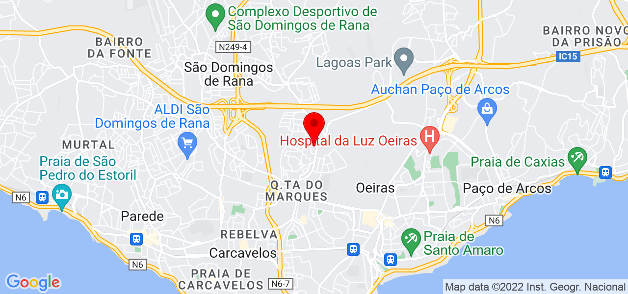 Sofia Laborinho - Lisboa - Cascais - Map