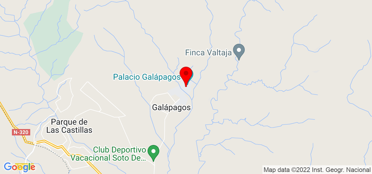 Mar&iacute;a Jes&uacute;s - Castilla-La Mancha - Galápagos - Mapa
