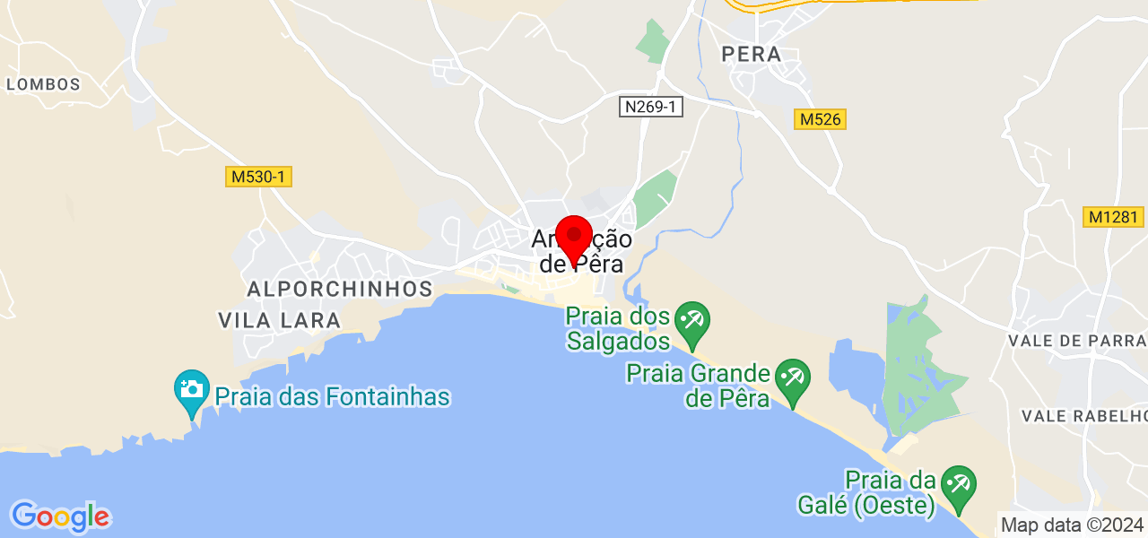 Magda Oliveira - Faro - Silves - Mapa