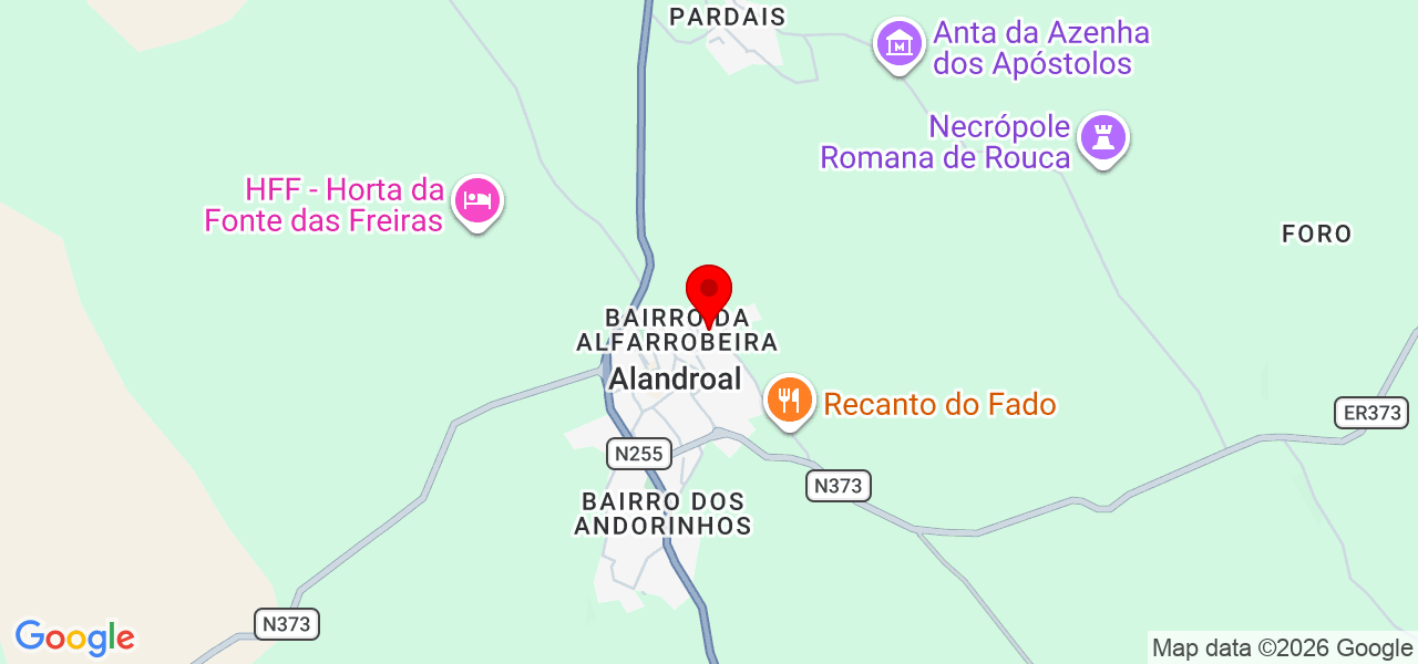Rocha Multi Service - Évora - Alandroal - Karte