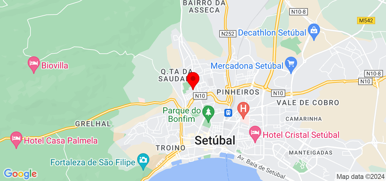 GP Condomínios - Setúbal - Setúbal - Karte
