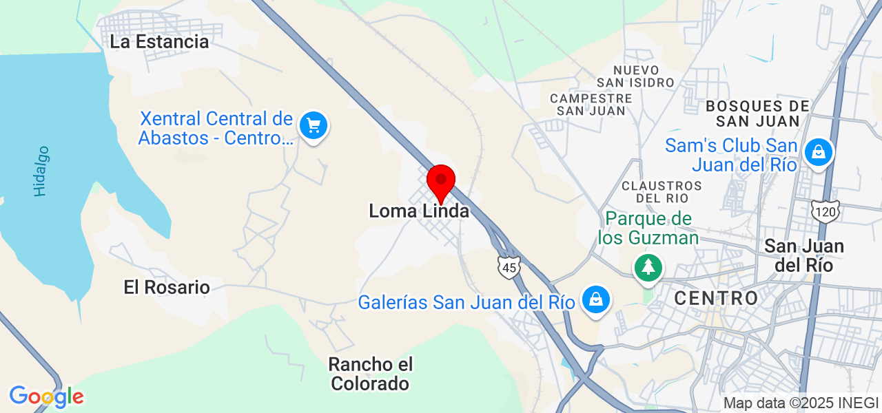 Rp Ingenieria Arquitectura - Querétaro - San Juan del Río - Mapa