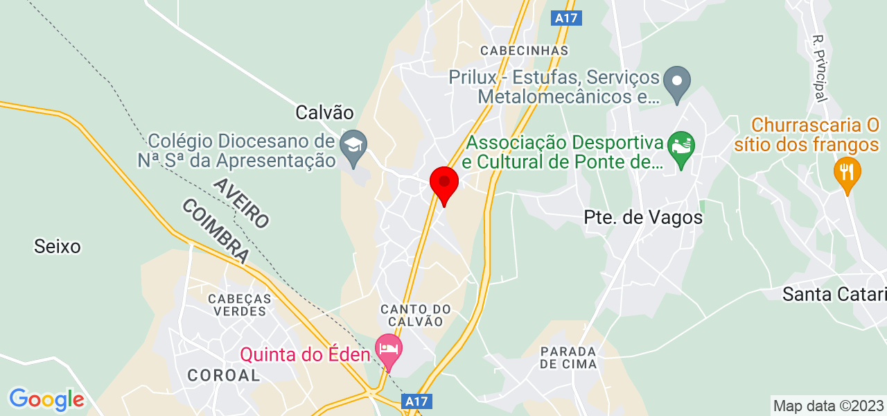 Fj multi servi&ccedil;os - Aveiro - Vagos - Mapa