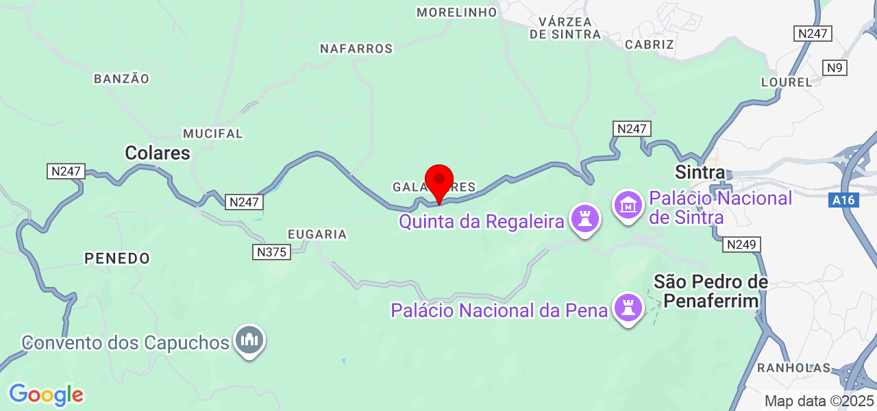 Ana - Lisboa - Sintra - Mapa