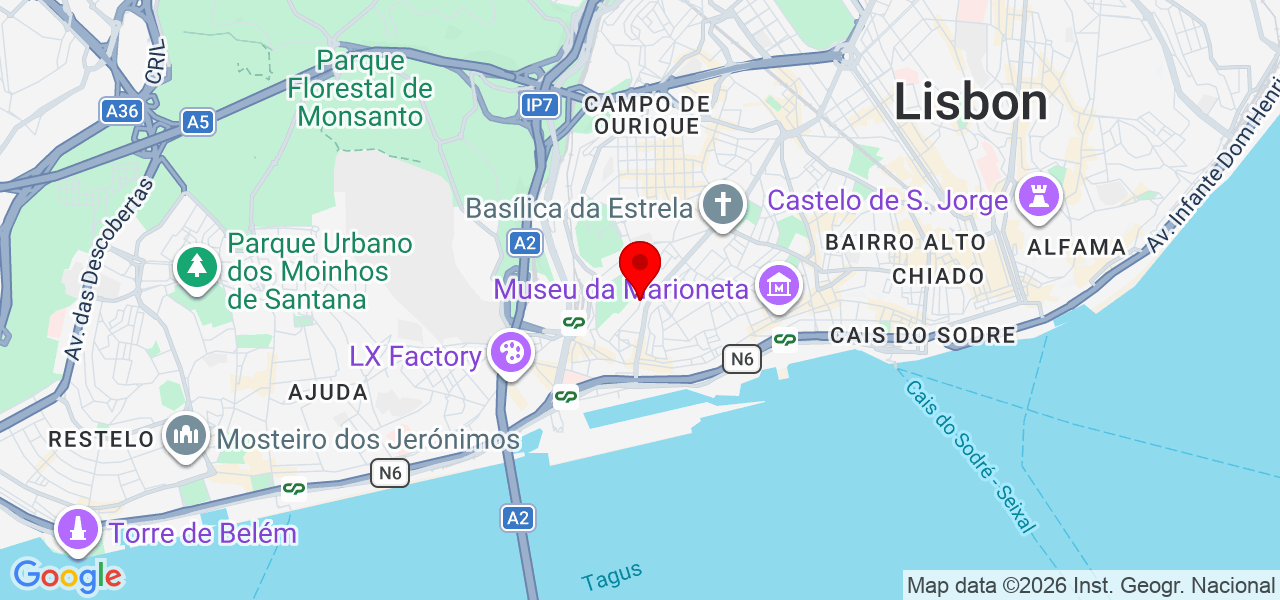 Carolina Alves - Lisboa - Lisboa - Mapa