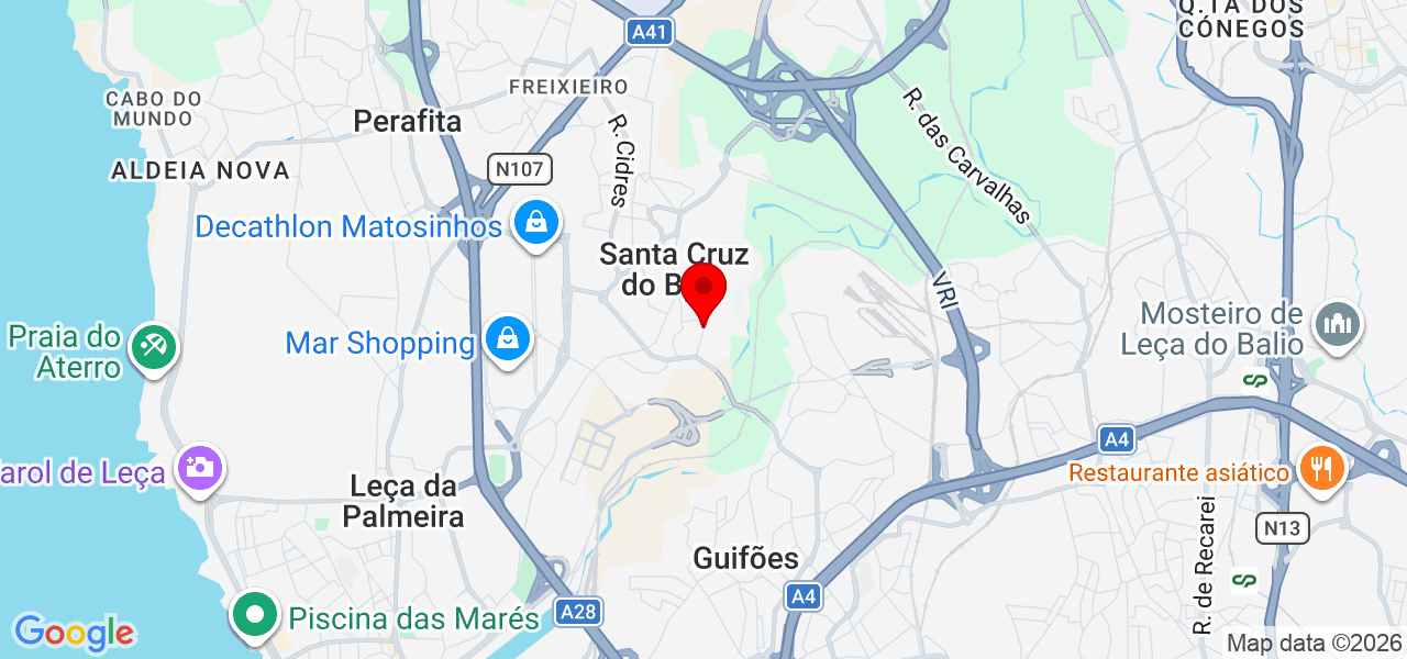 Vinicius Barbosa - Porto - Matosinhos - Carte
