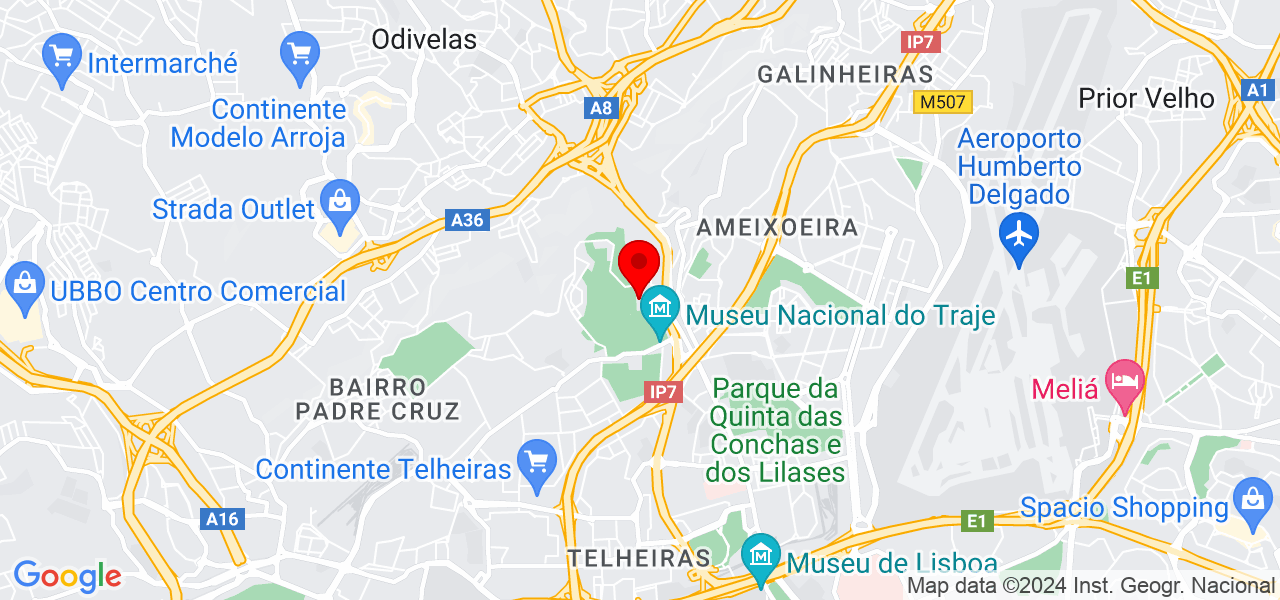 Sandrina Gonçalves - Lisboa - Lisboa - Karte